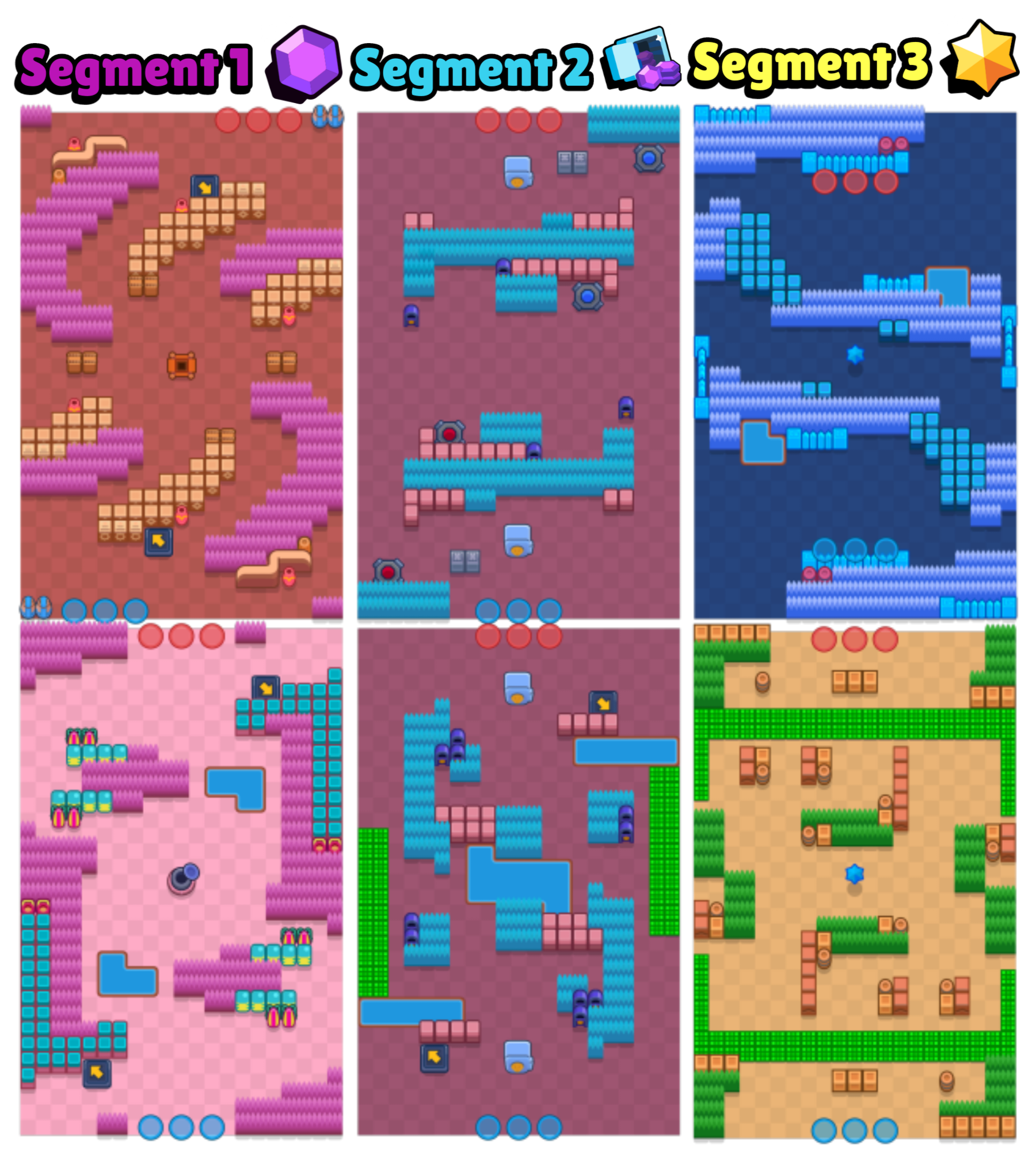 Mapas en brawl stars
