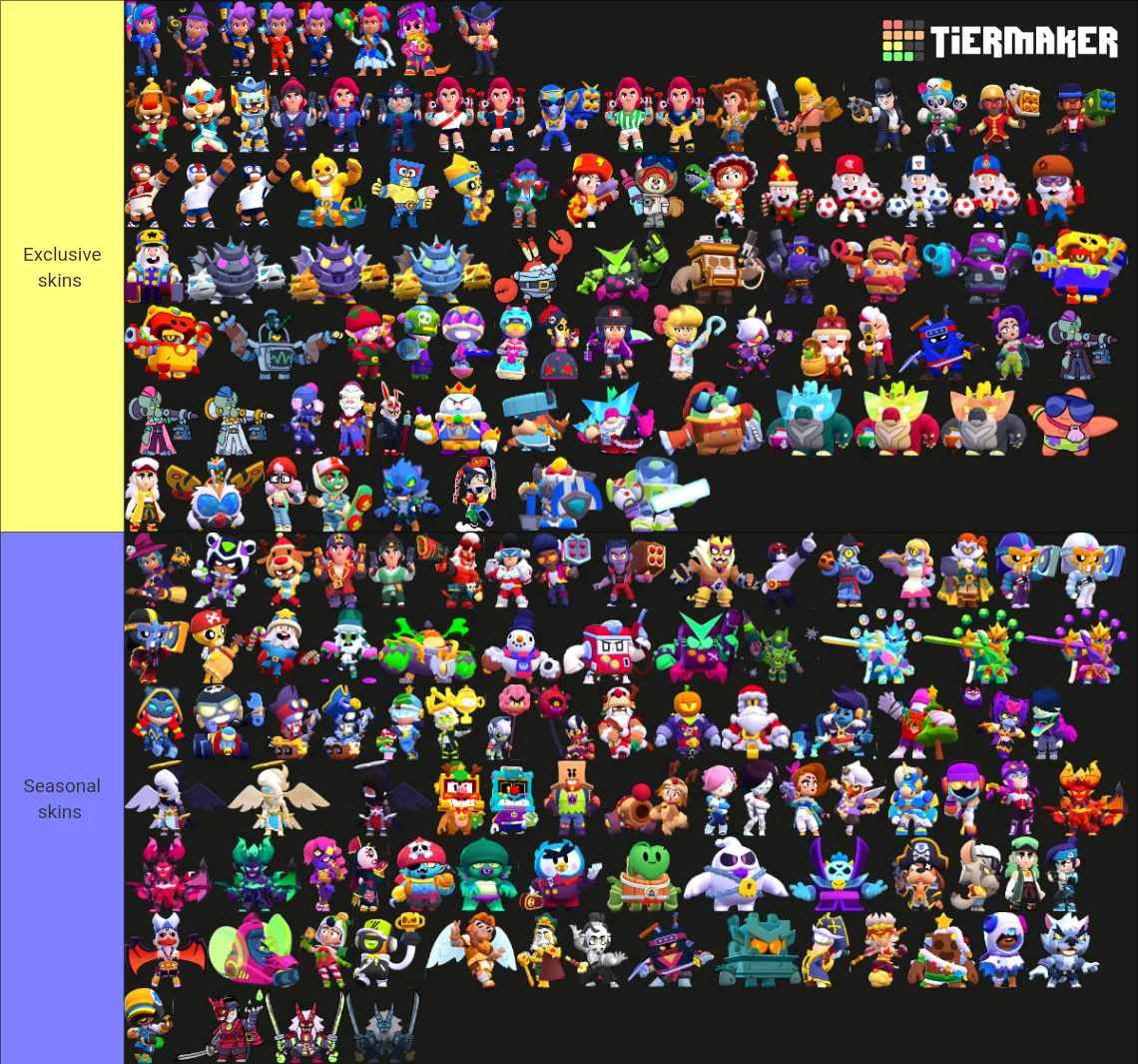 Skins brawl stars